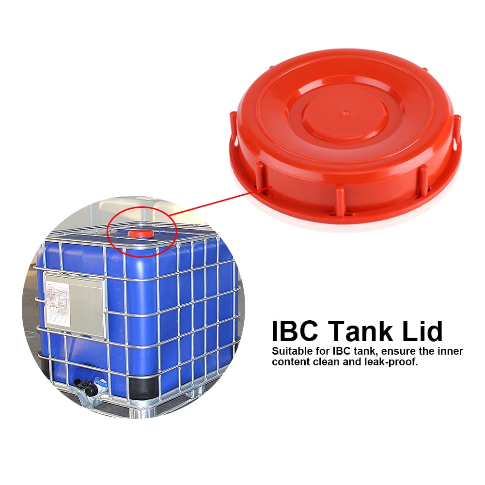 1 Pc IBC Water Tank Cap Container Cover Lid Cap Plastic Home Supplies Orange