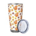 thumbnail image 2 of Rateoe Cartoon Squirrel Printed Car Guy Gifts for Men Women Tumbler - 20oz/590ml Double Wall Vacuum Insulated Stainless Steel Travel Tumbler Cups with Lid & Straw-Straw Two-piece Set, 2 of 8