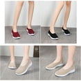 thumbnail image 2 of Women's Breathable Mesh surface shoes: Wide-Fit foot arch pad Walking Shoes All-Day Comfort  - Summer Casual Footwear for Standing Work, 2 of 7