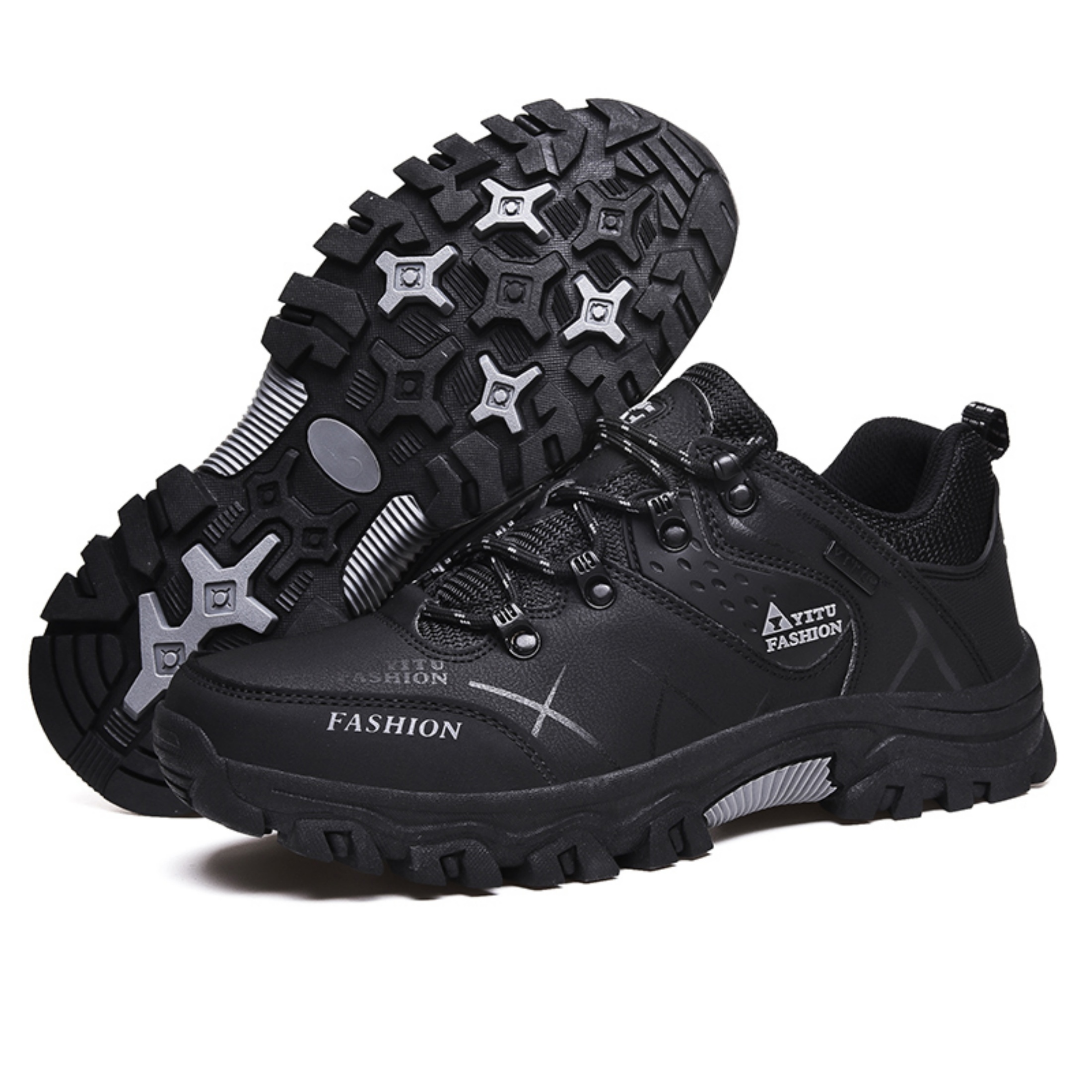 SKIUHS Men's Hiking Shoes – Insulated & Breathable All-Terrain Options, Non-Slip Waterproof Outdoor Trail Shoes
