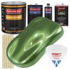 Medium Green Metallic Gallon URETHANE BASECOAT CLEARCOAT Car Auto Paint Kit