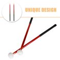 thumbnail image 4 of Homoyoyo Red Alloy Drumsticks with Felt Tips, for Practice and Performance, 1 Pair, 4 of 6