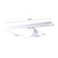 thumbnail image 3 of Ac110-240V Led Espejo Luz Frontal 8W Impermeable Luz Baño Led Espejo Luz 40Cm Meterk Luz de espejo LED, 3 of 7