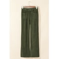 thumbnail image 6 of Casuashion Elevate Your Style with Vintage Green Corduroy Pants - High Waist, Square Pockets!, 6 of 8