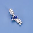 thumbnail image 2 of 925 Sterling Silver Hold Saturn Planet Astronaut Dangle Charm for Bracelet Charms Bangle Pendant Jewelry, 2 of 3