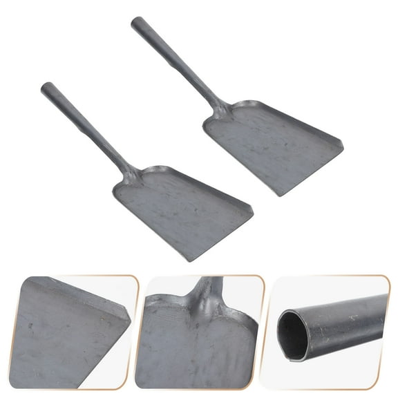CTIRCHIU 2pcs Moistureproof Shovels Iron Gardening Tool for Household Use