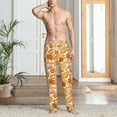 thumbnail image 2 of Kdxio Various Bread Pattern Men's Pajama Pants, Elastic Waist with Drawstring and Pockets, Comfortable Loungewear-Medium, 2 of 6