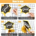 thumbnail image 4 of 10Pcs Classe de 2022 Graduation Décorations de Fête Congrats Grad Graduation en Nid d'Abeilles Centres de Table Graduation T, 4 of 7