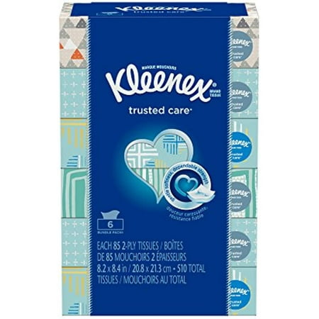 Kleenex Everyday Low Count Tissues, 85 Count(Pack Of 6)