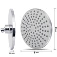 thumbnail image 3 of Round Shower Head High Pressure Stainless Steel Rain Shower Head, 3 of 5