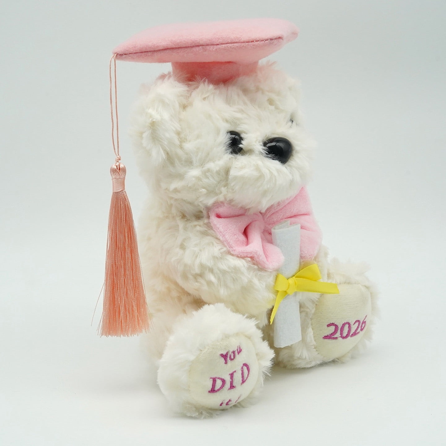 Aurorax Graduation Bear Graduation Plush Soft Stuffed You Did It Doctoral Cap 2026 Graduation Party Decorations