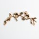 thumbnail image 4 of Piezas de flores de rama de metal de aleación de moda colgantes sombrero DIY artesanía oro, 4 of 9