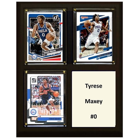Tyrese Maxey Philadelphia 76ers 2024 8 x 10 Plaque