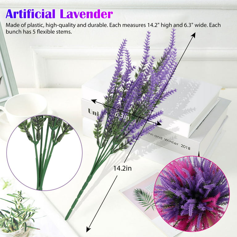 Artificial Lavender Lilac Flower - 24 – Finerly Decor