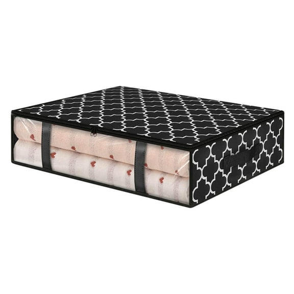 XMMSWDLA Bed Bottom Clothing Sorting Bag Foldable Non-woven Storage Bag Moving Cotton Blanket Packaging Bag