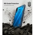 thumbnail image 4 of Ringke Fusion-X Case Compatible with Samsung Galaxy A30, Transparent Hard Back Shockproof Advanced Bumper Cover - Space Blue, 4 of 6