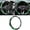 Green, variant on Pink Black Carbon Fiber PU Leather Steering Wheel Cover, 15 Inch, Elastic Anti-Slip Car Interior Accessory Pink