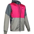 thumbnail image 4 of Under Armour Field House Mens Jackets Size L, Color: Exuberant Pink/Black, 4 of 4