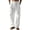 1Pack:White, variant on TANBOM Men's Wide-Leg Straight Casual Pants Drawstring Side Buttons Black 1-Pack 2XL