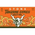 thumbnail image 2 of Stone Tangerine Express Hazy IPA Craft India Pale Ale Beer, 12 fl oz, 6 Pack Cans, 6.7% ABV, 2 of 6