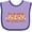 Lavender and Purple, variant on Inktastic All About the Candy Corn Boys or Girls Baby Bib
