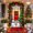 3#, variant on Christmas Door Curtain with Santa Claus Print Decor for Front Door Wall Party Festival Decoration Merry Xmas Celebration