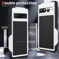 thumbnail image 4 of Funda para Google Pixel 7 Pro, doble capa de protección, a prueba de golpes, protección para pantalla y cámara., 4 of 5