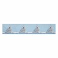 thumbnail image 2 of MKHERT Funny Smiling Snowy Owl Adorable Animal Table Runner Home Decor for Kitchen Dining Wedding Party 16x72 Inch, 2 of 2