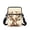 Christmas Deer Bird Theme, variant on Uourmeti Watercolor Horse Butterfly Crossbody Bag, Double Layer Zippered over Shoulder Bags for Women, Messenger Sling Bag