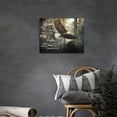 thumbnail image 3 of VELVET Eagle Wall Art Flying Bald Eaglespirational Decor Pictures Canvas Print Painting Modern Home Artwork For Office Bathroom Living Room Bedroom 24x20inch Framed, 3 of 6