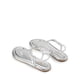 thumbnail image 4 of Sandalias planas plateadas para mujer DREAM PAIRS talla 6, 4 of 7