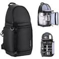 thumbnail image 1 of K&F Concept Camera Sling Bag, Waterproof Crossbody Bag Camera Shoulder Backpack DSLR/SLR Camera Case Photography Bags, 1 of 9