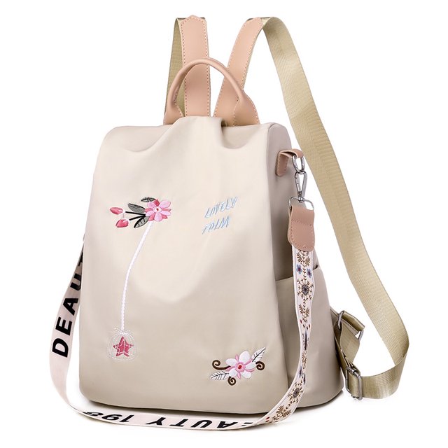 2022 Mochila Impermeable Oxford Para Mujer De Moda Antirrobo Escolar De Alta Calidad De Gran Capacidad