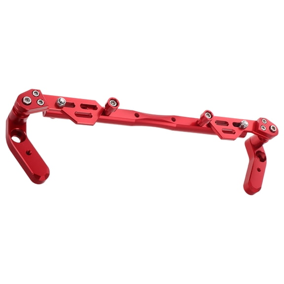 Hemoton Motorbike Handlebar Extension Aluminum Alloy Balance Bar with Screws For Motorcycles Multi Functional And Suitable For Electric Vehicles Red