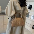 thumbnail image 4 of Bolso de hombro a la moda para mujer, de piel sintética de Color sólido, elegante bolso cruzado con correa ajustable, bolso de viaje Retro para viajes y vacaciones, 4 of 6