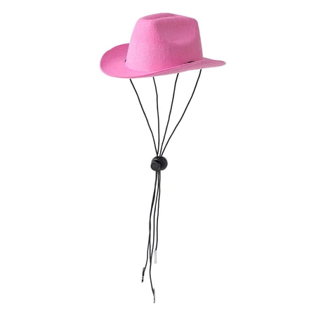 Hat Soft with Adjustable Chin Strap Photo Props Puppy Decoration for Theme Party Pink