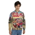 thumbnail image 4 of Be My Valentine's Shiba Inu Truck Full of Love Flower Balloon All Over Print 3D Baseball Jacket Shibas Dog Lovers Gifts Idea Bomber Jacket Softball - 02029, 4 of 6