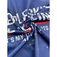 thumbnail image 5 of Long Sleeve Polo Shirts for Men Letter Print Graphic Stretch Casual Vintage Classic Golf Shirt for Men, 5 of 6