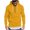 Yellow, variant on Coorders Men's Pullover Hoodie, Long Sleeve Sweatshirt with Pockets, Fit Basic Casual Drawstring Hoodies ,Big and Tall Army Green,Size L