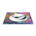 thumbnail image 3 of Rectangular Placemats of 1 Washable Table Mat Suitable for Dining Tables12x18 Inch A Vase Of Vivid Flowers, 3 of 8