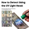 thumbnail image 3 of Detector de billetes falsos Dri Mark Dual Test con luz UV, 3 of 7