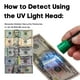 thumbnail image 3 of Detector de billetes falsos Dri Mark Dual Test con luz UV, 3 of 7