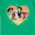 thumbnail image 3 of Disney - Princess Group Heart - Toddler And Youth Short Sleeve Graphic T-Shirt, 3 of 5