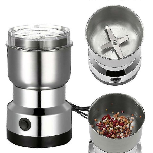 Electric Coffee Bean Grinder Nut Seed Herb Grind Spice Crusher Mill Blenderl