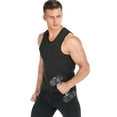 thumbnail image 7 of KingShop Men Slimming Neoprene Vest Waist Trainer Vest Neoprene Corset Body Shaper Zipper Sauna Sweat Tank Top Workout Shirt for Weight Loss, 7 of 7