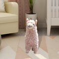 thumbnail image 4 of Juguetes de Peluche de Animales Sunnimix Cojín de Alpaca para Niñas Regalos de Cumpleaños Gris Muñeco de peluche, 4 of 8