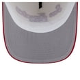 thumbnail image 5 of Men's New Era  Cream/Scarlet San Francisco 49ers Chainstitch A-Frame 9FIFTY Adjustable Hat, 5 of 5
