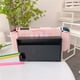 thumbnail image 4 of Estuche compatible con Switch, diseño rígido, protector y desmontable con bolsa de almacenamiento, a prueba de golpes, color rosa, 4 of 5