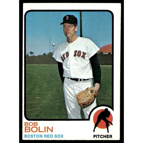 1973 Topps Baseball Card Bob Bolin Boston Red Sox #541 EX-MT Excellent