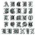 thumbnail image 1 of Letras del Alfabeto IngléS Mezclado Bordado Coser en Plancha para Ropa, 1 of 5